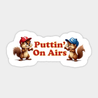 POA Squirrel Brothers Sticker